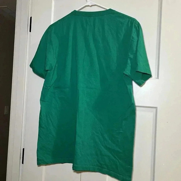 Teenage Mutant Ninja Turtles 80's Cartoon Green Short Sleeve Tee Men's Size L - Picture 4 of 6